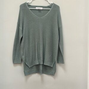 Workshop teal sweater